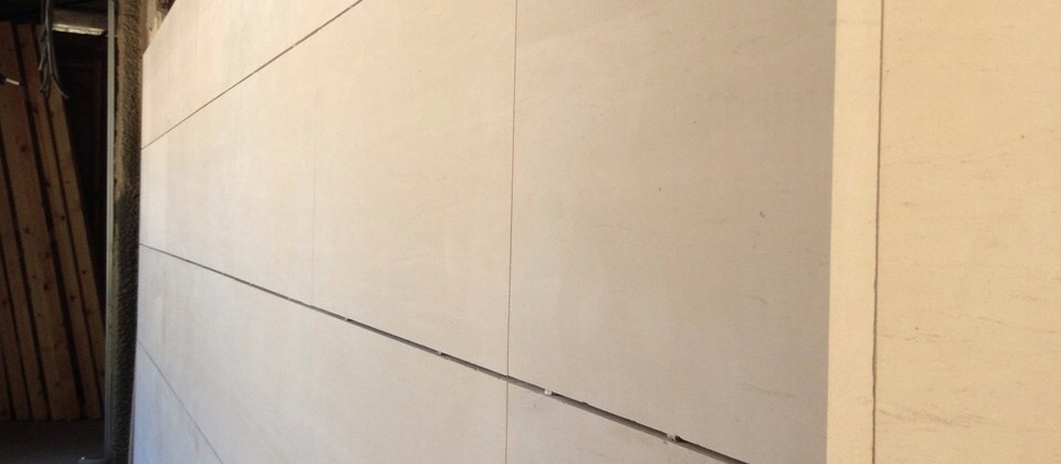 Fachada Caliza Moca Fina ventilada