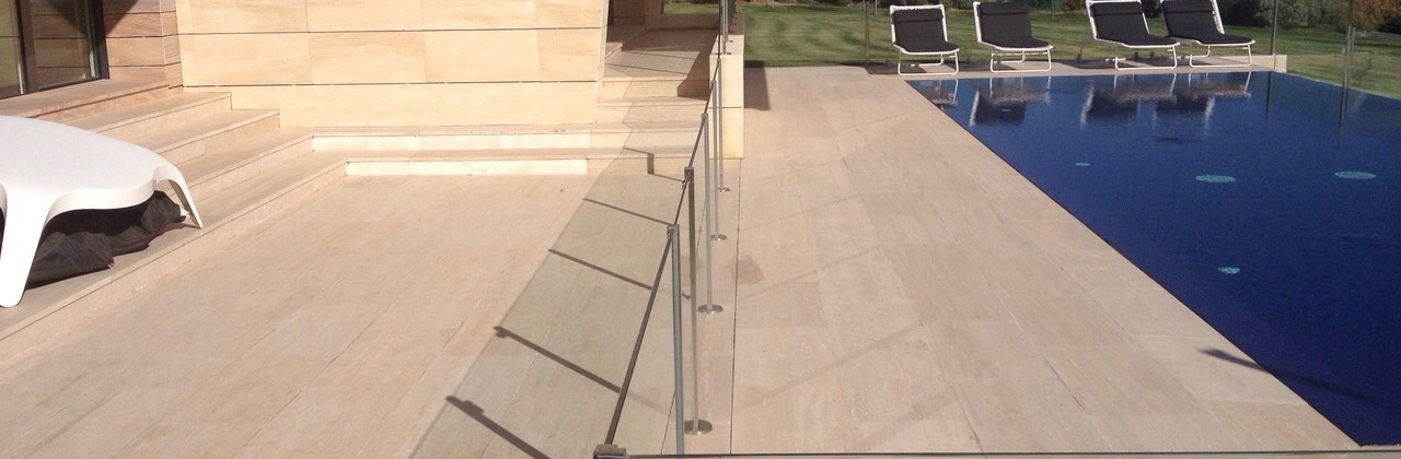 Suelo Travertino Romano