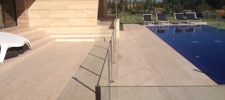 Suelo Travertino Romano